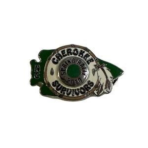 Vintage Cherokee Survivors Spring Rally 2010 Pin NC New